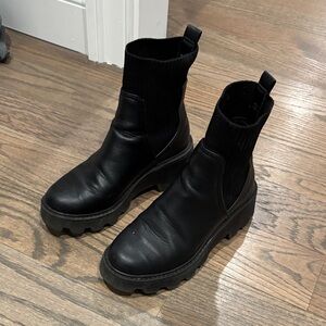 Dolce Vita Black Ankle Booties